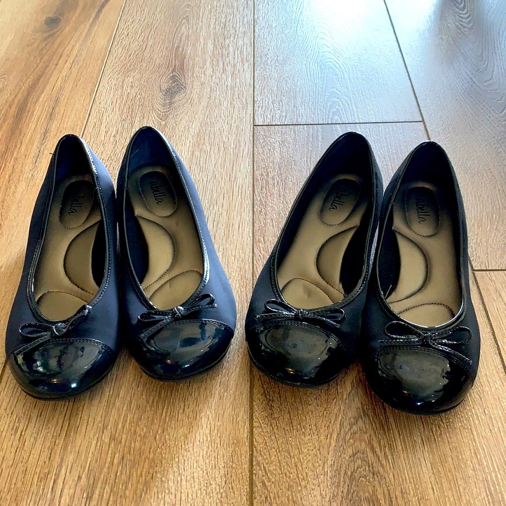 Abella flats- size 7.5 Navy and/or Black available
